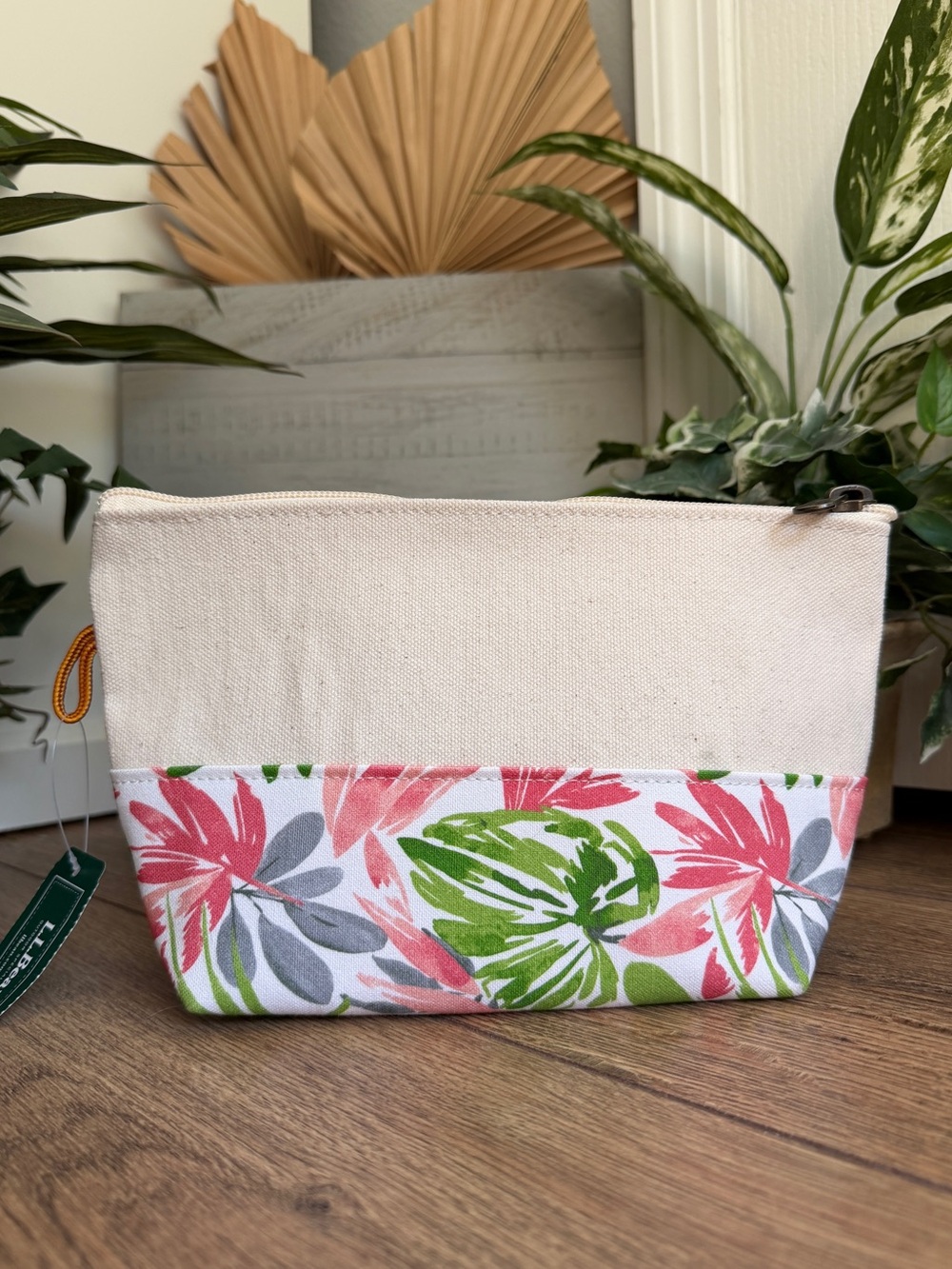 L.L. Bean Boat & Tote Zip Canvas Pouch Bag – NWT, Birthday Gift, Travel Gift - Picture 2 of 6